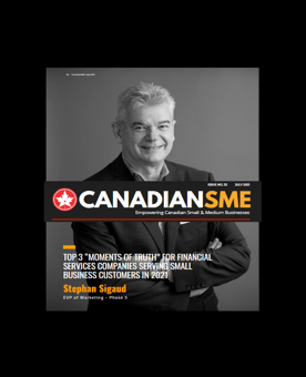 Stephan Sigaud in Canadian SME Magazine