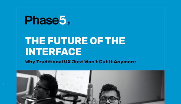 The Future of the Interface September 2020 Whitepaper cover page