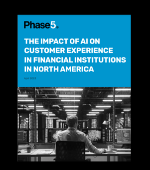 Impact of AI on CX at FIs Cover Page