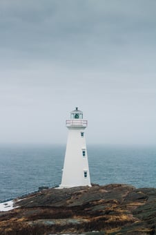 A Guiding Light - lighthouse image